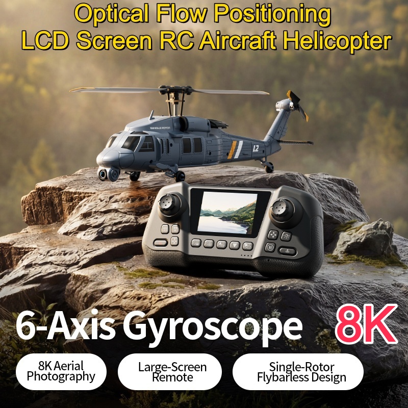 Rc Helicopter Gyro - 8K Flybarless Optik Akışlı Hover LCD