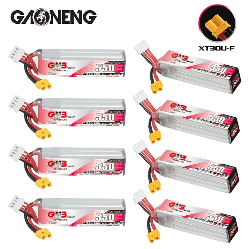 GNB HV 11.4V 550mAh 100C/200C  - Rc Helicopter Parts incelemesi ve fiyatı