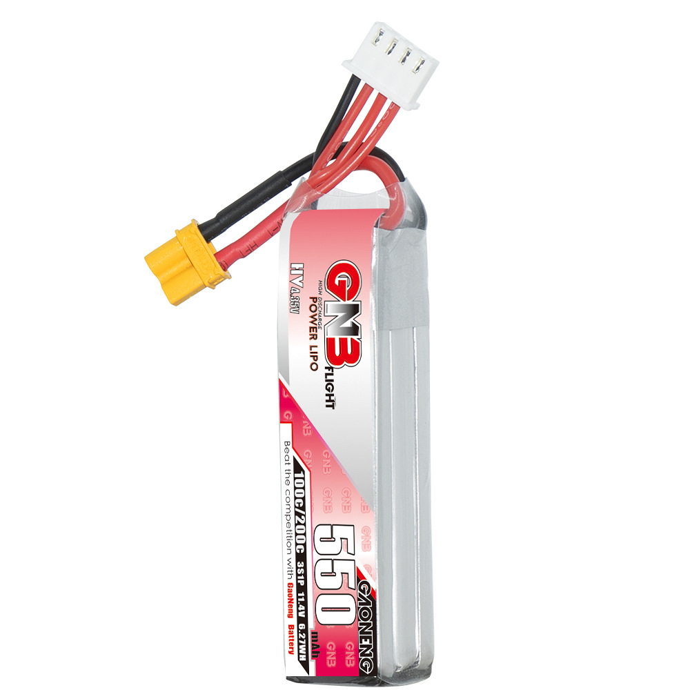 GNB HV 11.4V 550mAh 100C/200C  - Rc Helicopter Parts incelemesi ve fiyatı