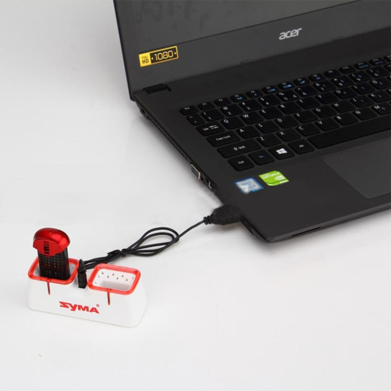 Syma X22 X22W Drone pilleri iç - Rc Helicopter Charger incelemesi ve fiyatı